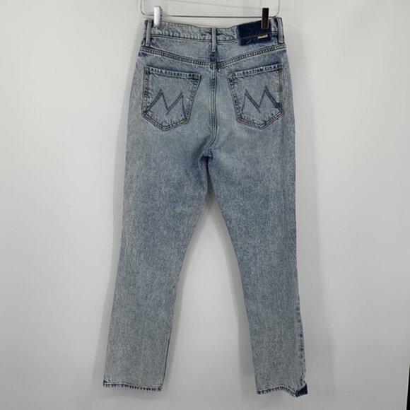 Mother Superior Swooner Rascal Ankle jeans Signs Symbols distressed women new 26 - Picture 6 of 7